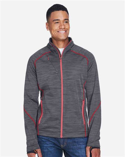 Men's Flux Mélange Bonded Fleece Jacket -  - 14085