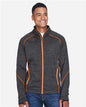 Men's Flux Mélange Bonded Fleece Jacket -  - 14085
