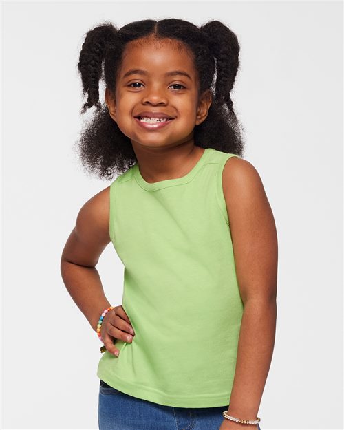Toddler Fine Jersey Tank -  - 12373 - Toronto Screen Printing- Color