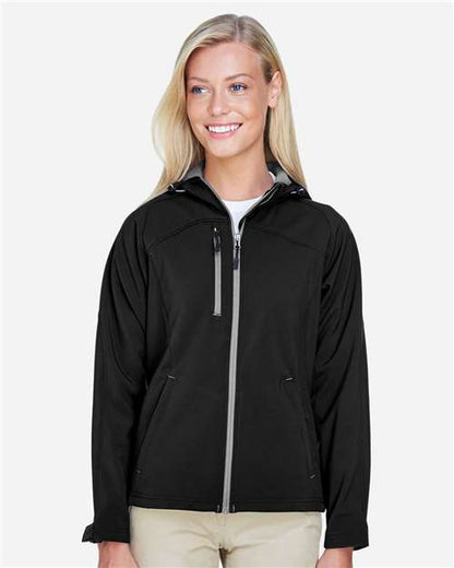 Women's Prospect Two-Layer Fleece Bonded Soft Shell Hooded Jacket -  - 14137