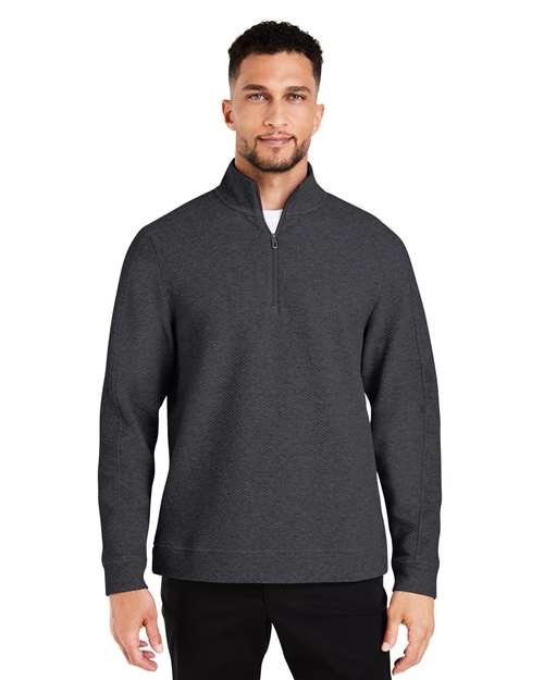 Men's Spirit Textured Quarter-Zip Pullover -  - 14140