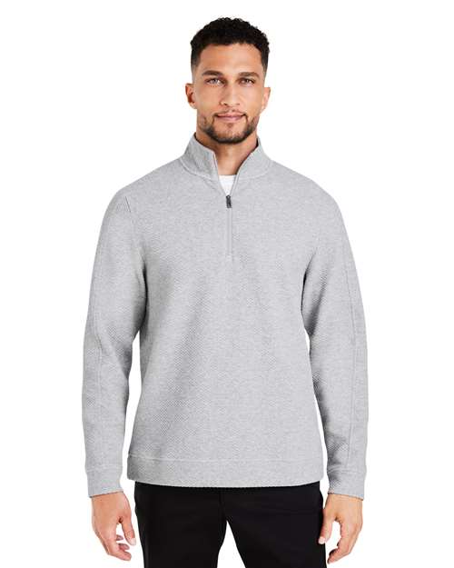 Men's Spirit Textured Quarter-Zip Pullover -  - 14140