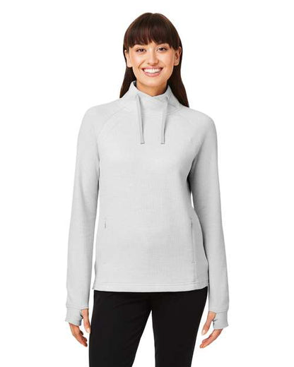Women's Rhythm Waffle Cross-Neck Pullover -  - 14153