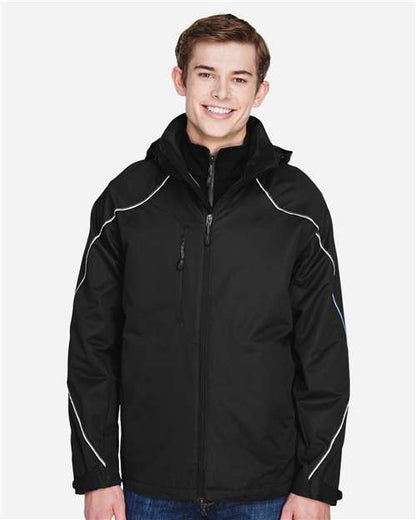 Men's Angle 3-In-1 Jacket with Bonded Fleece Liner -  - 14157