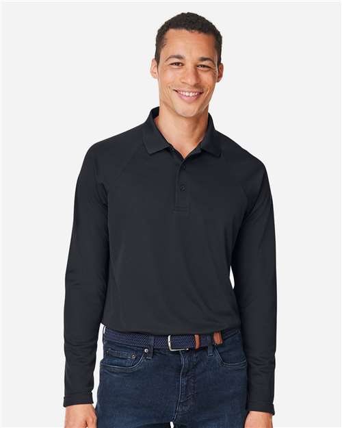 Men's Charge Snag and Soil Protect Long Sleeve Polo -  - 14198 - Toronto Screen Printing- Color
