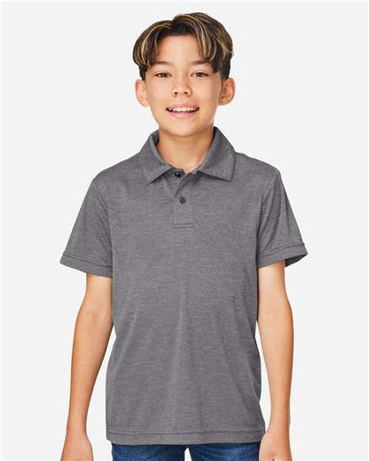 Youth Zone Sonic Heather Performance Polo -  - 14317
