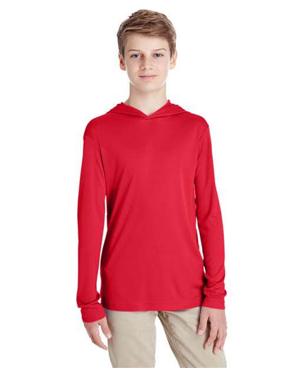 Youth Zone Performance Hooded T-Shirt -  - 14324