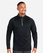 Men's Waffle Fleece Quarter-Zip Pullover -  - 14340