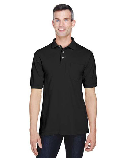 Men's Easy Blend™ Polo with Pocket -  - 14397