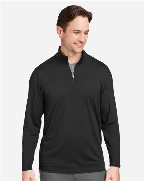 Men's Cloudspun Quarter-Zip Pullover -  - 14449 - Toronto Screen Printing- Color
