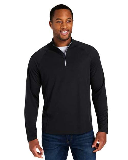 Men's Origin Performance Pique Quarter-Zip Pullover -  - 14486
