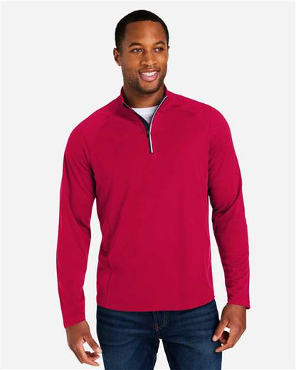 Men's Origin Performance Pique Quarter-Zip Pullover -  - 14486