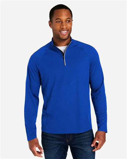 Men's Origin Performance Pique Quarter-Zip Pullover -  - 14486