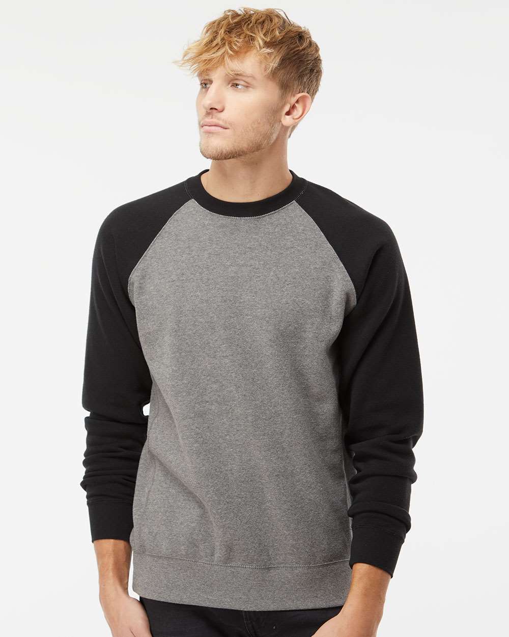 Independent Trading Co. Special Blend Crewneck Raglan Sweatshirt PRM30SBC