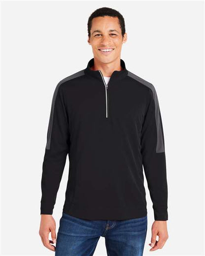 Men's Market Snag Protect Mesh Colorblock Quarter-Zip Pullover -  - 14504
