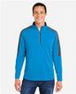 Men's Market Snag Protect Mesh Colorblock Quarter-Zip Pullover -  - 14504