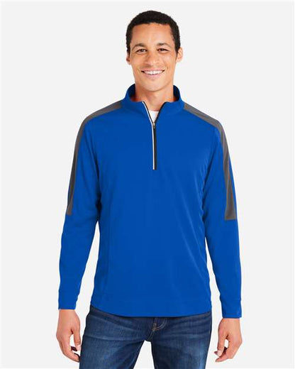 Men's Market Snag Protect Mesh Colorblock Quarter-Zip Pullover -  - 14504