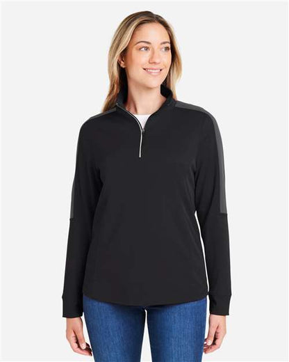 Women's Market Snag Protect Mesh Colorblock Quarter-Zip Pullover -  - 14490