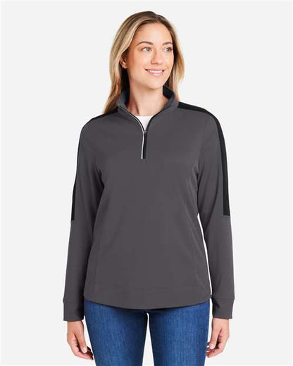 Women's Market Snag Protect Mesh Colorblock Quarter-Zip Pullover -  - 14490