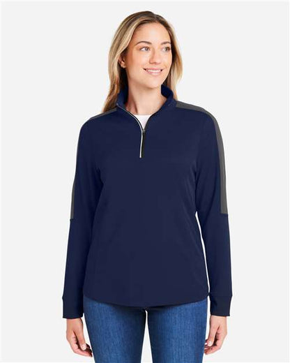 Women's Market Snag Protect Mesh Colorblock Quarter-Zip Pullover -  - 14490