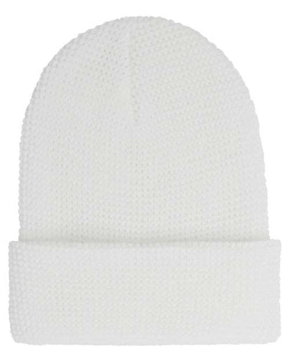 Waffle Cuffed Beanie -  - 14514