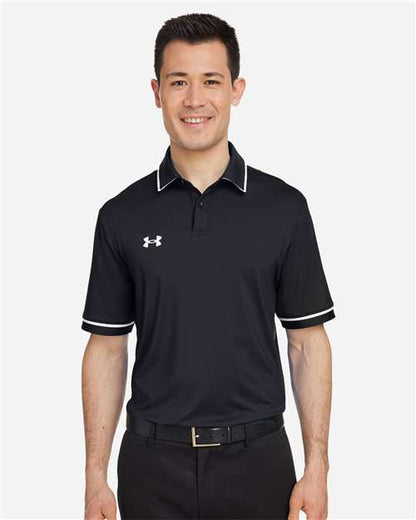 Men's Tipped Teams Performance Polo -  - 14791