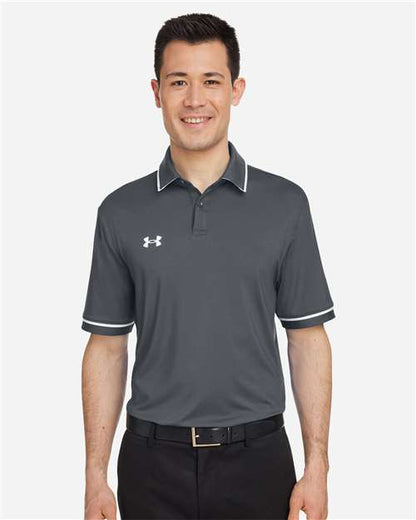 Men's Tipped Teams Performance Polo -  - 14791