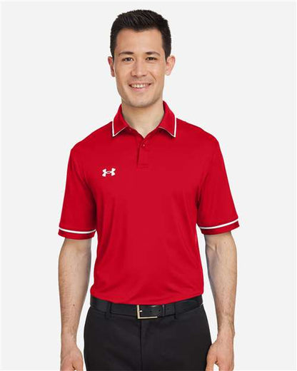 Men's Tipped Teams Performance Polo -  - 14791