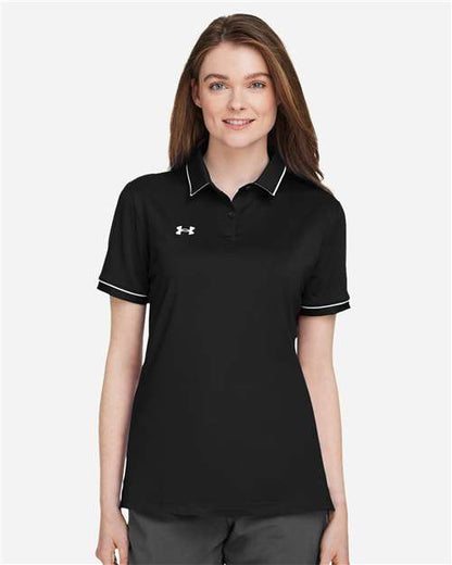 Women's Tipped Teams Performance Polo -  - 14837