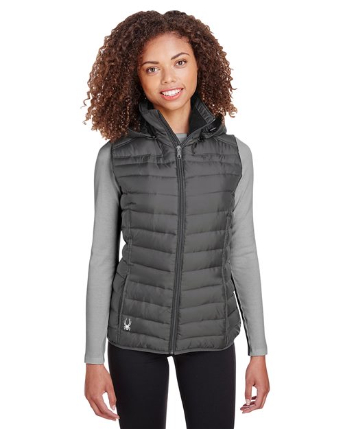 Women's Supreme Puffer Vest -  - 12727 - Toronto Screen Printing- Color