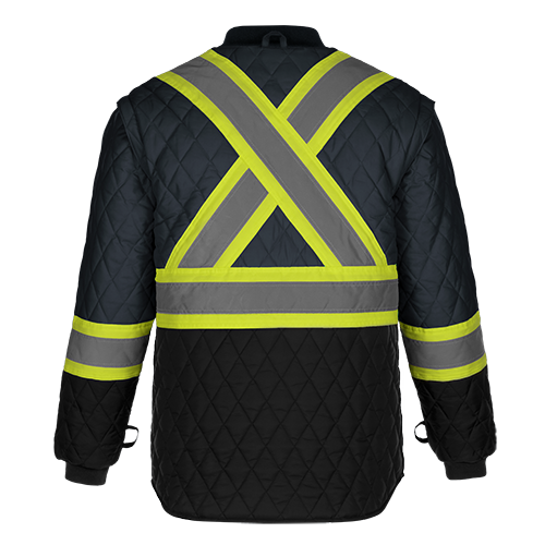 L01275 - Kenworth - 5in1 Hi-Vis Parka w/ Detachable Hood - Jacket