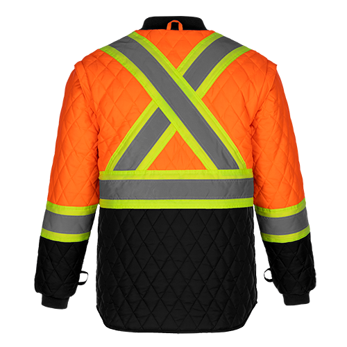 L01275 - Kenworth - 5in1 Hi-Vis Parka w/ Detachable Hood - Jacket
