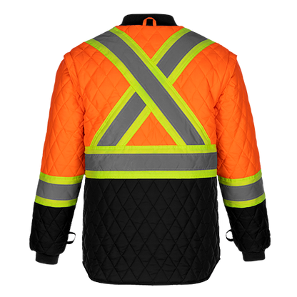 L01275 - Kenworth - 5in1 Hi-Vis Parka w/ Detachable Hood - Jacket