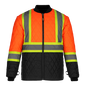 L01275 - Kenworth - 5in1 Hi-Vis Parka w/ Detachable Hood - Orange / S - Jacket