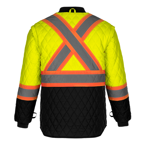 L01275 - Kenworth - 5in1 Hi-Vis Parka w/ Detachable Hood - Jacket