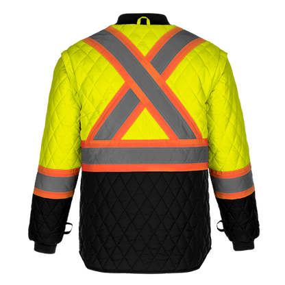 L01275 - Kenworth - 5in1 Hi-Vis Parka w/ Detachable Hood - Jacket
