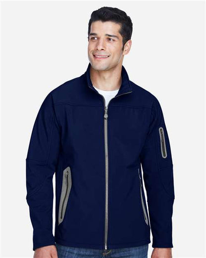 Men's Three Layer Fleece Bonded Shell Technical Jacket -  - 15406