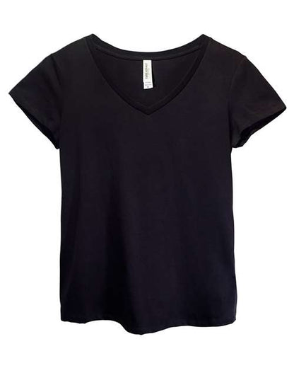 Women's Ultimate CVC V-Neck T-Shirt -  - 15433