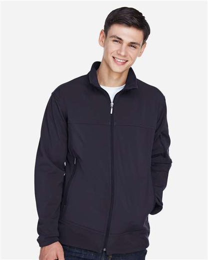Men's Three layer Fleece Performance Soft Shell Jacket -  - 15450