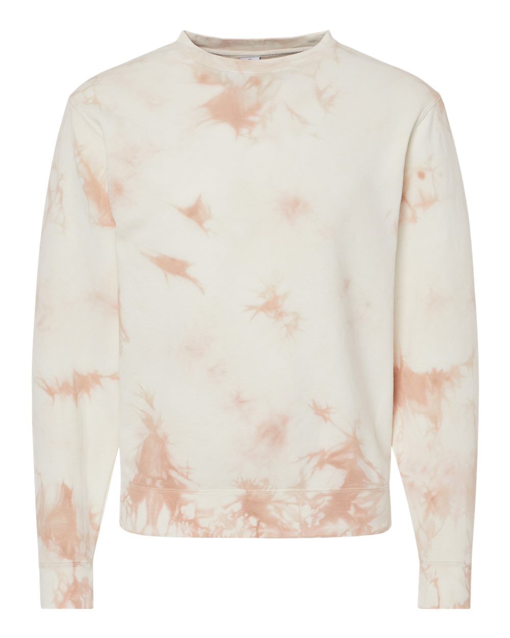 Independent Trading Co. Midweight Tie-Dyed Crewneck Sweatshirt PRM3500TD