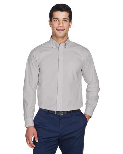 Men's Crown Collection® Broadcloth Woven Dress Shirt -  - 15658
