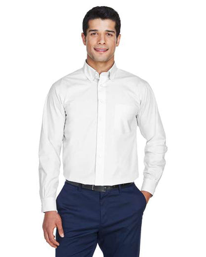 Men's Crown Collection® Broadcloth Woven Dress Shirt -  - 15658