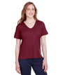 Women's CrownLux Performance® Plaited Rolled Sleeve Shirt -  - 13387