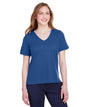 Women's CrownLux Performance® Plaited Rolled Sleeve Shirt -  - 13387