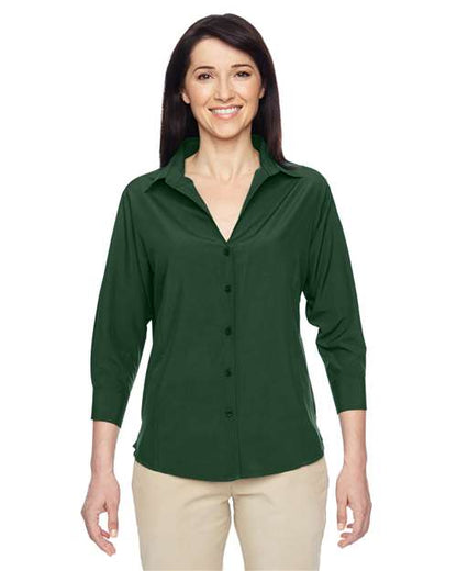 Women's Paradise Three-Quarter Pullover Sleeve Performance Shirt -  - 15724