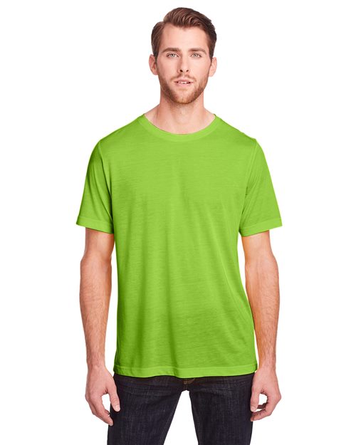 Unisex Fusion ChromaSoft™ Performance T-Shirt - Acid Green -  - 13185 - Toronto Screen Printing- Color