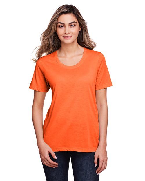Women's Fusion ChromaSoft™ Performance T-Shirt - Acid Green -  - 13198 - Toronto Screen Printing- Color