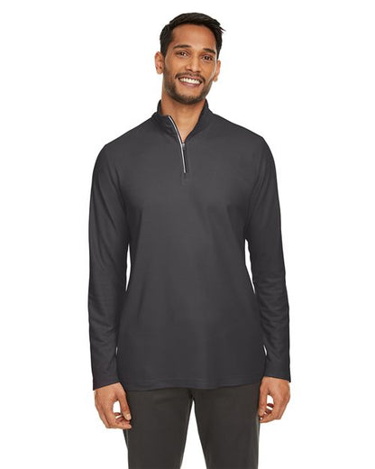 Men's Fusion ChromaSoft™ Pique Quarter-Zip Pullover