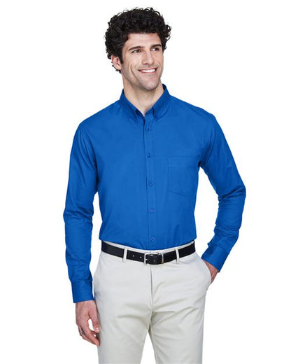 Men's Operate Twill Dress Shirt -  - 13228