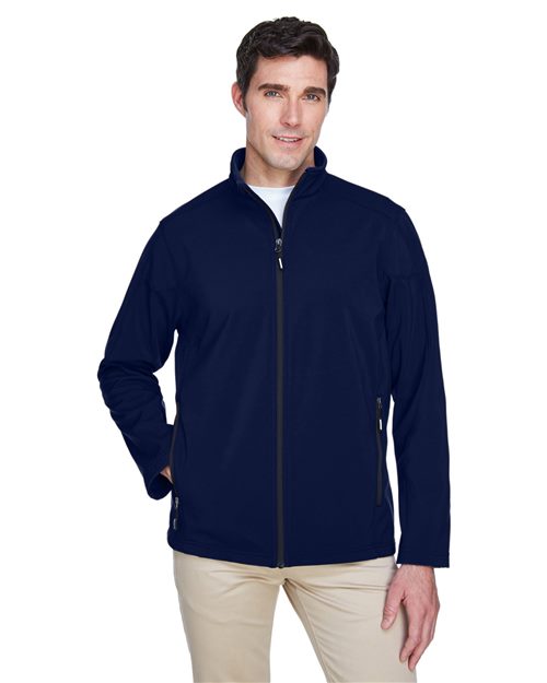 Men's Cruise Two-Layer Fleece Bonded Soft Shell Jacket -  - 13235 - Toronto Screen Printing- Color